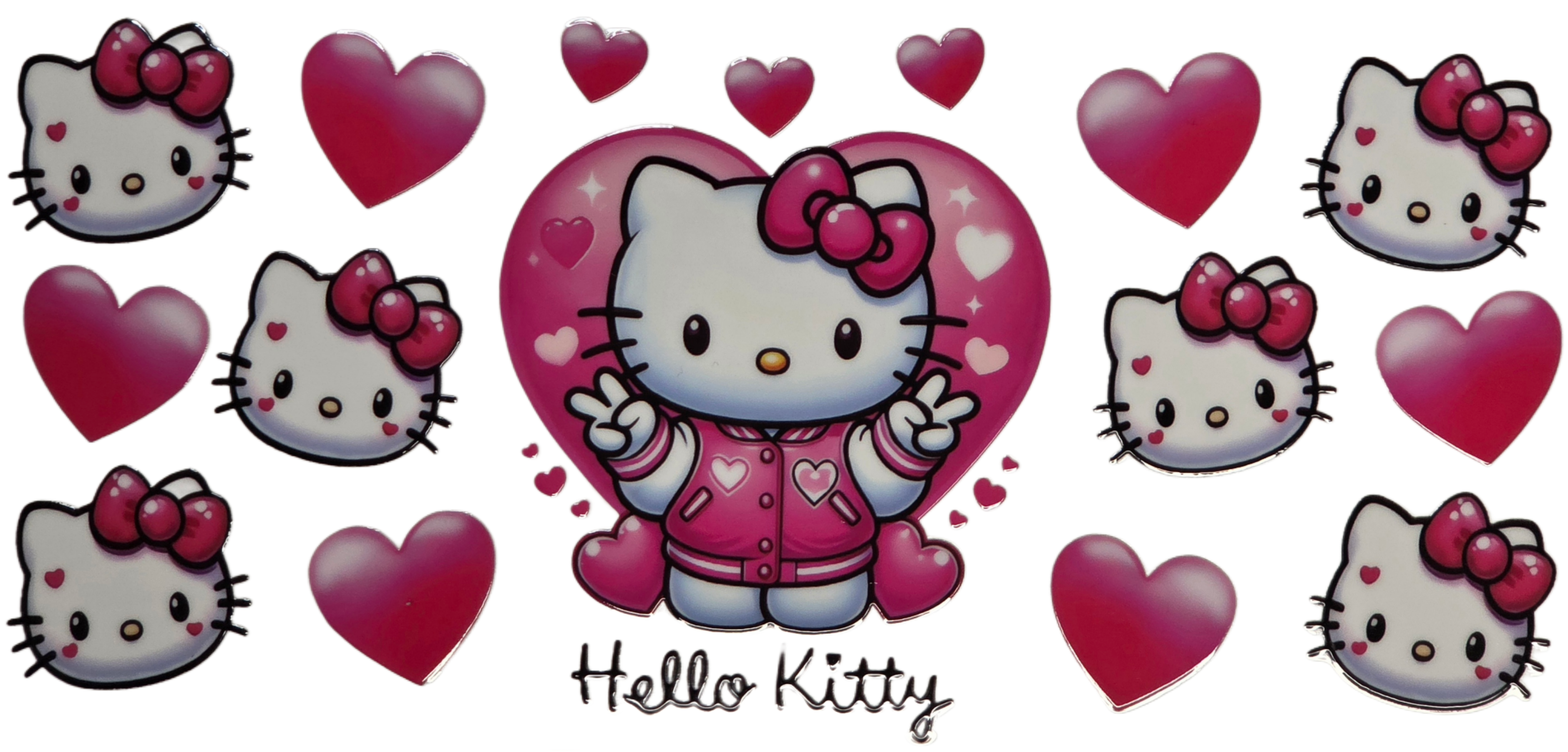 Wraps - Stitch and Hello Kitty