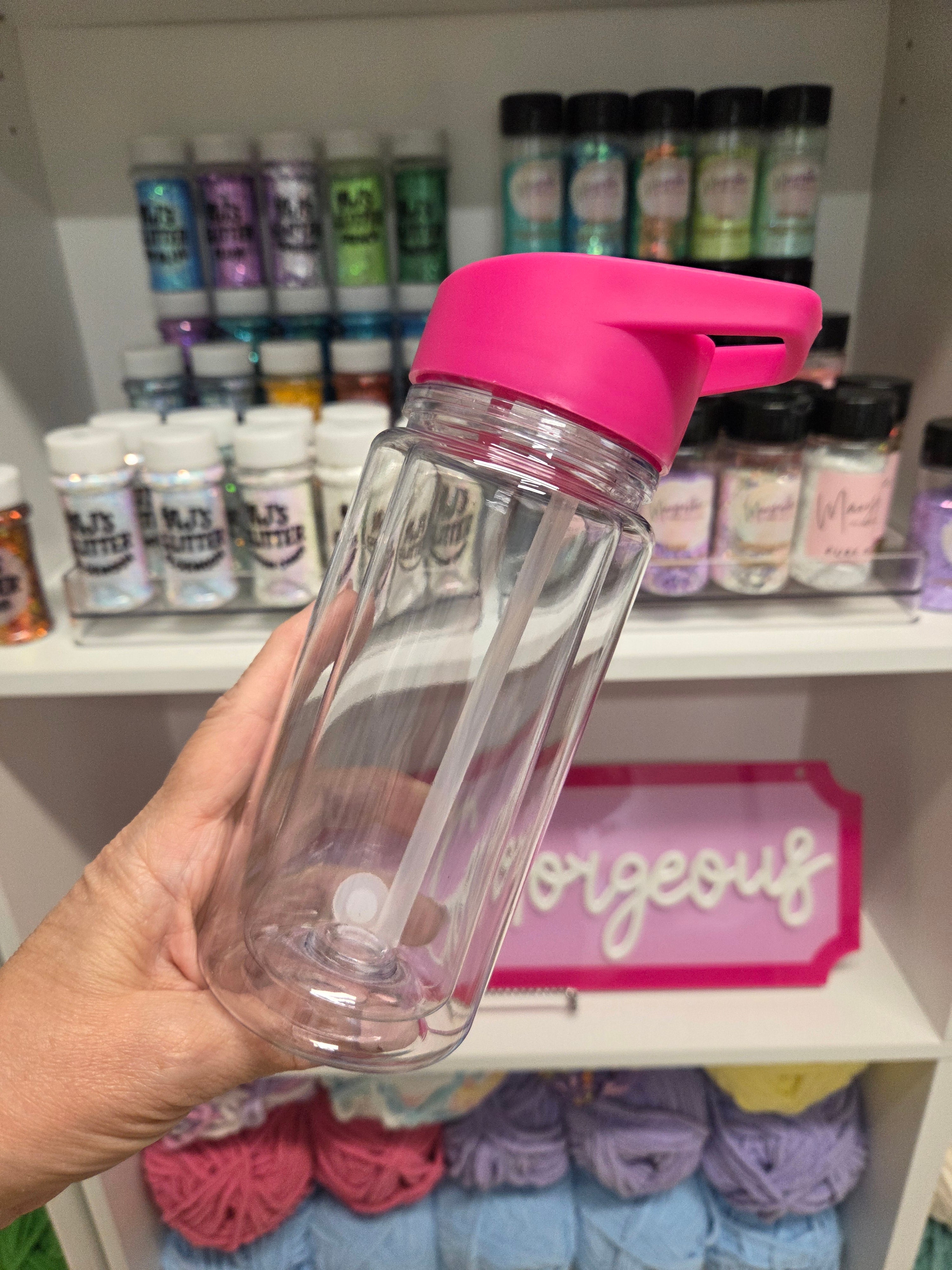 Kids 10 oz  Colored Acrylic Snow Globe