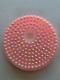Pink Rhinestone Lid