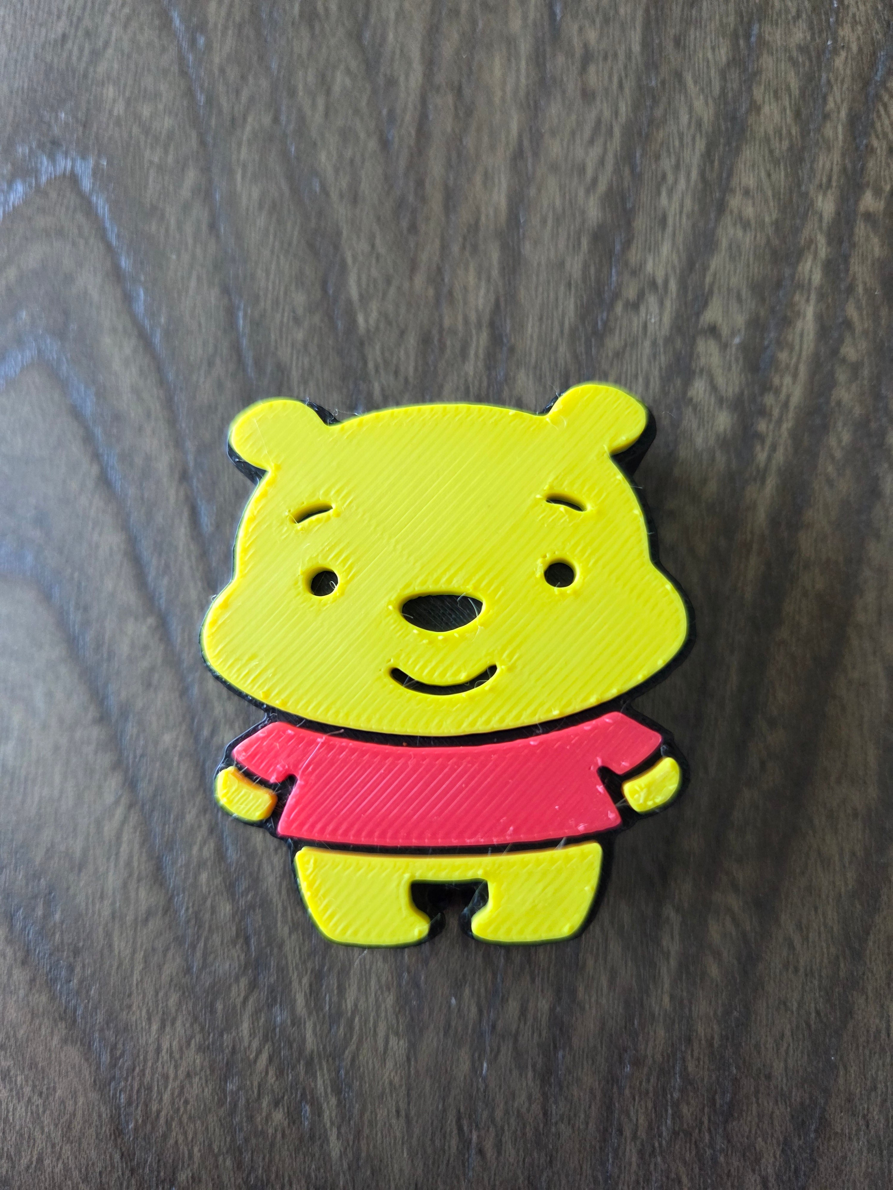Pooh Straw Topper