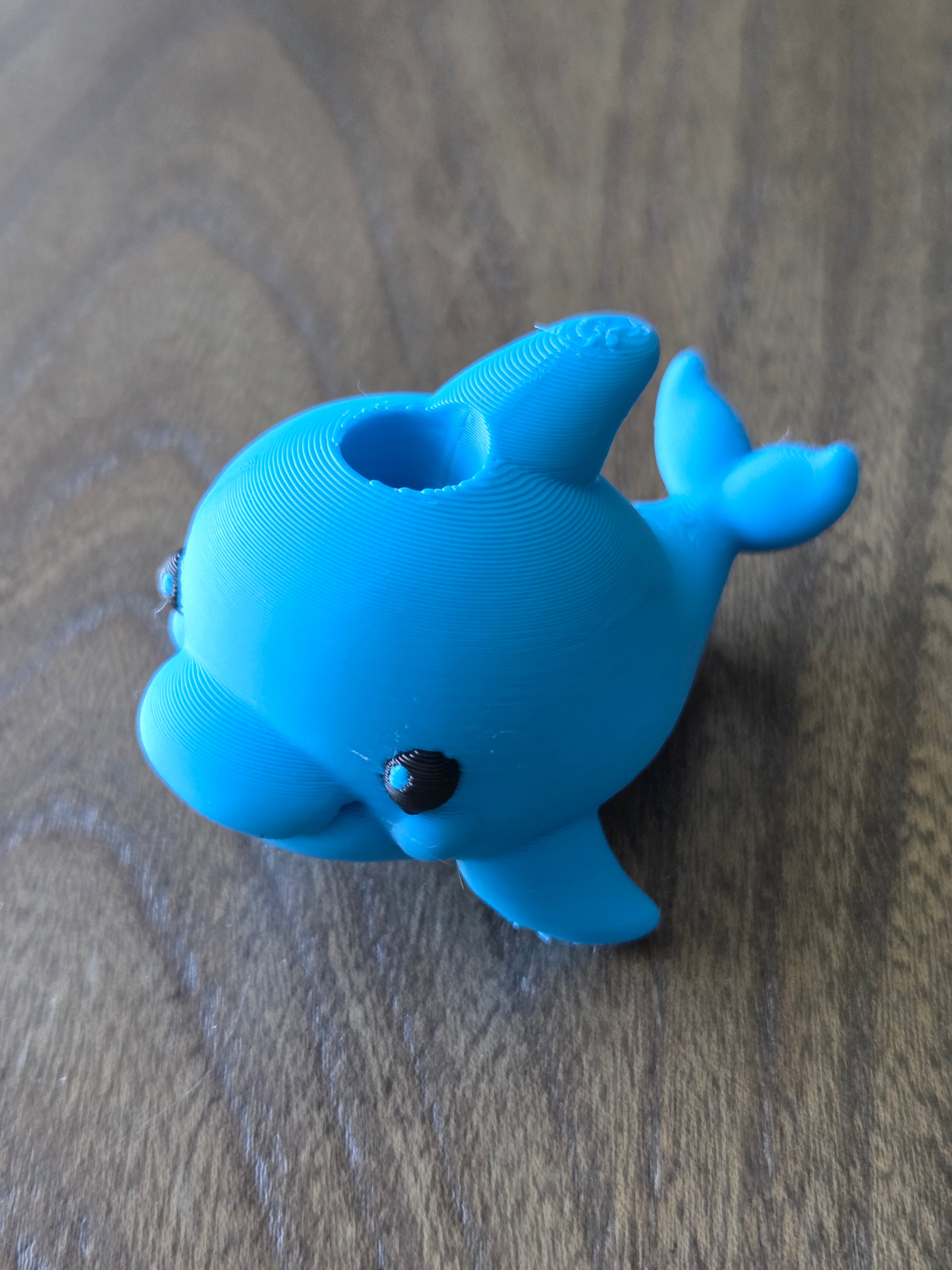 Dolphin Straw Topper