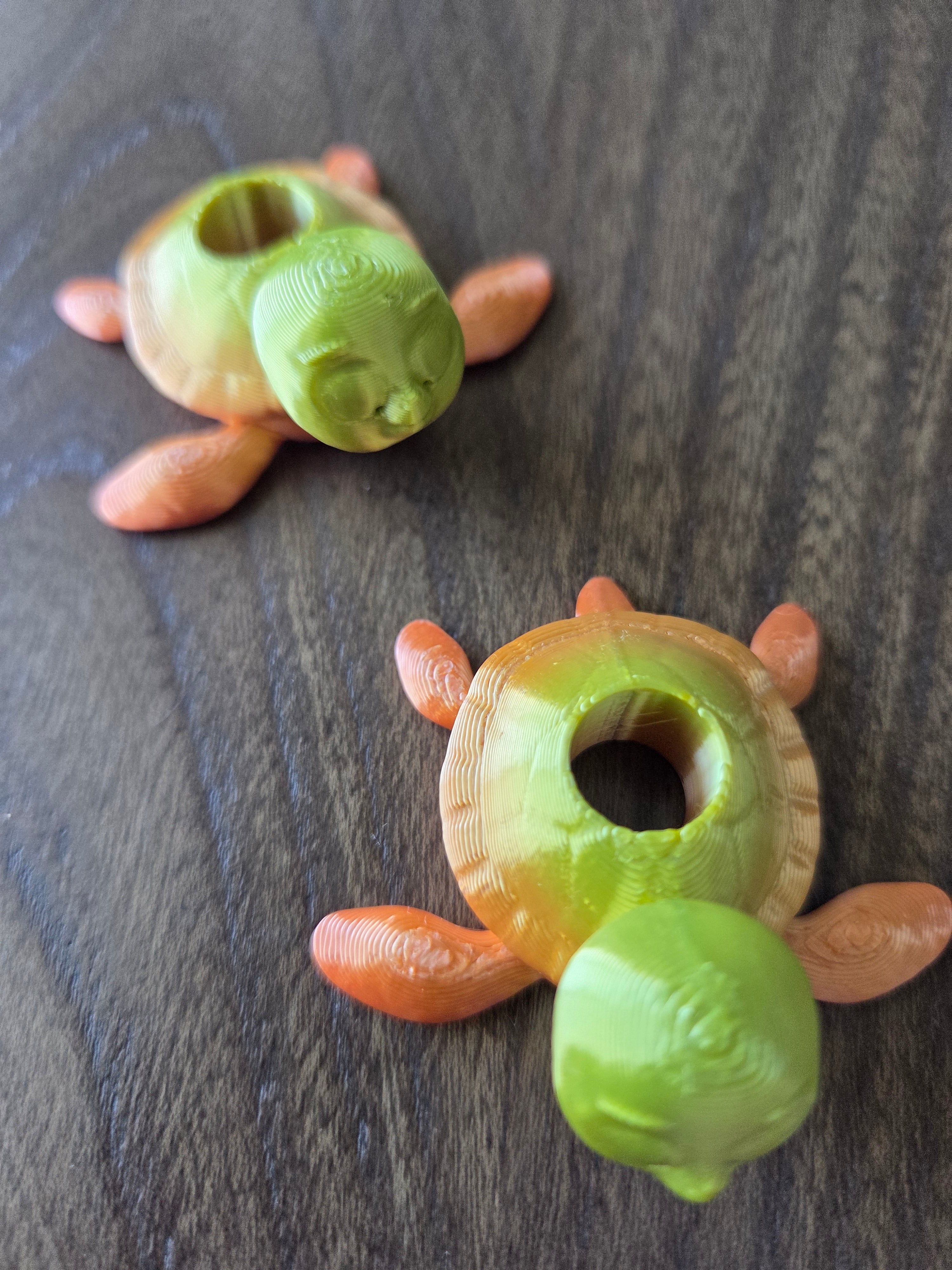 Turtle Straw Topper