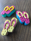 Flip Flop Straw Topper