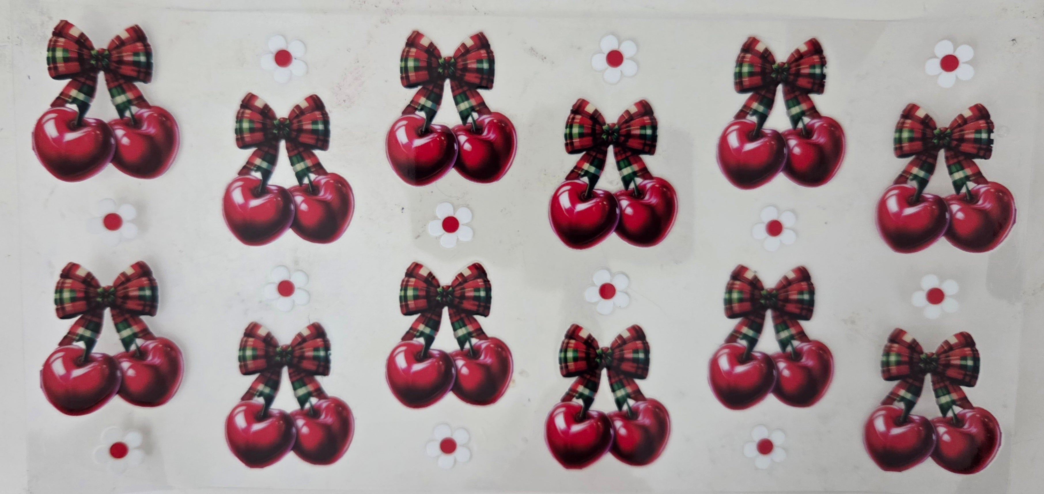 Plaid Cherries