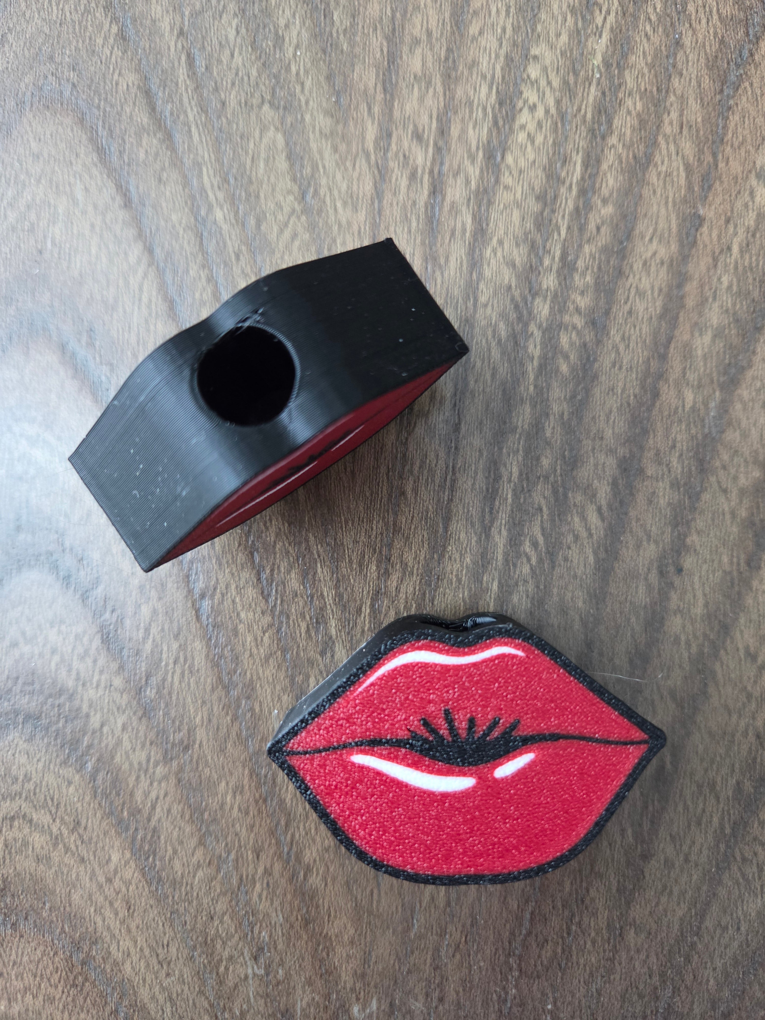 Lips Straw Topper