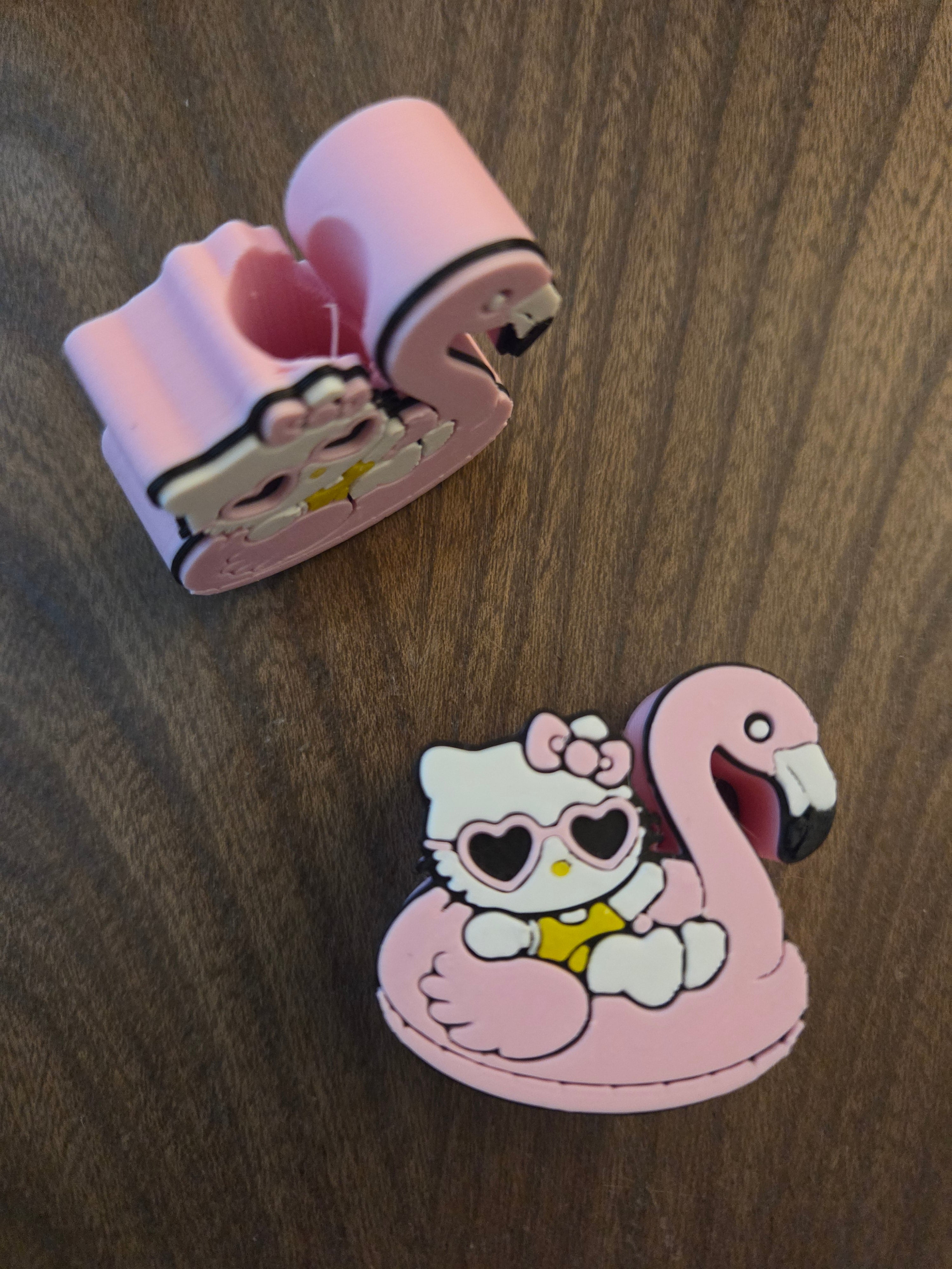 HK Flamingo Straw Topper