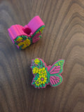 Colorful Butterfly Straw Topper