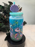 16oz Beach Snowglobe Tumbler