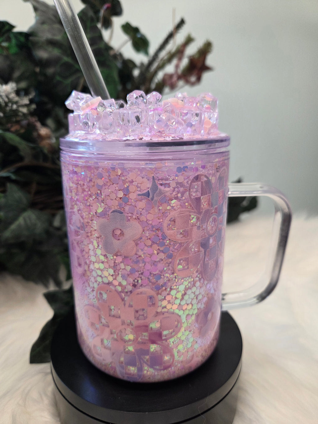 17oz Acrylic Snowglobe Mug