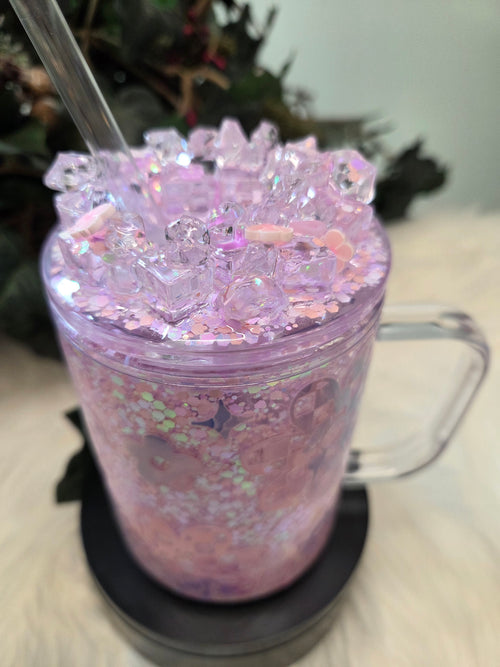 17oz Acrylic Snowglobe Mug