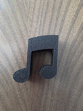 Music Note Straw Topper