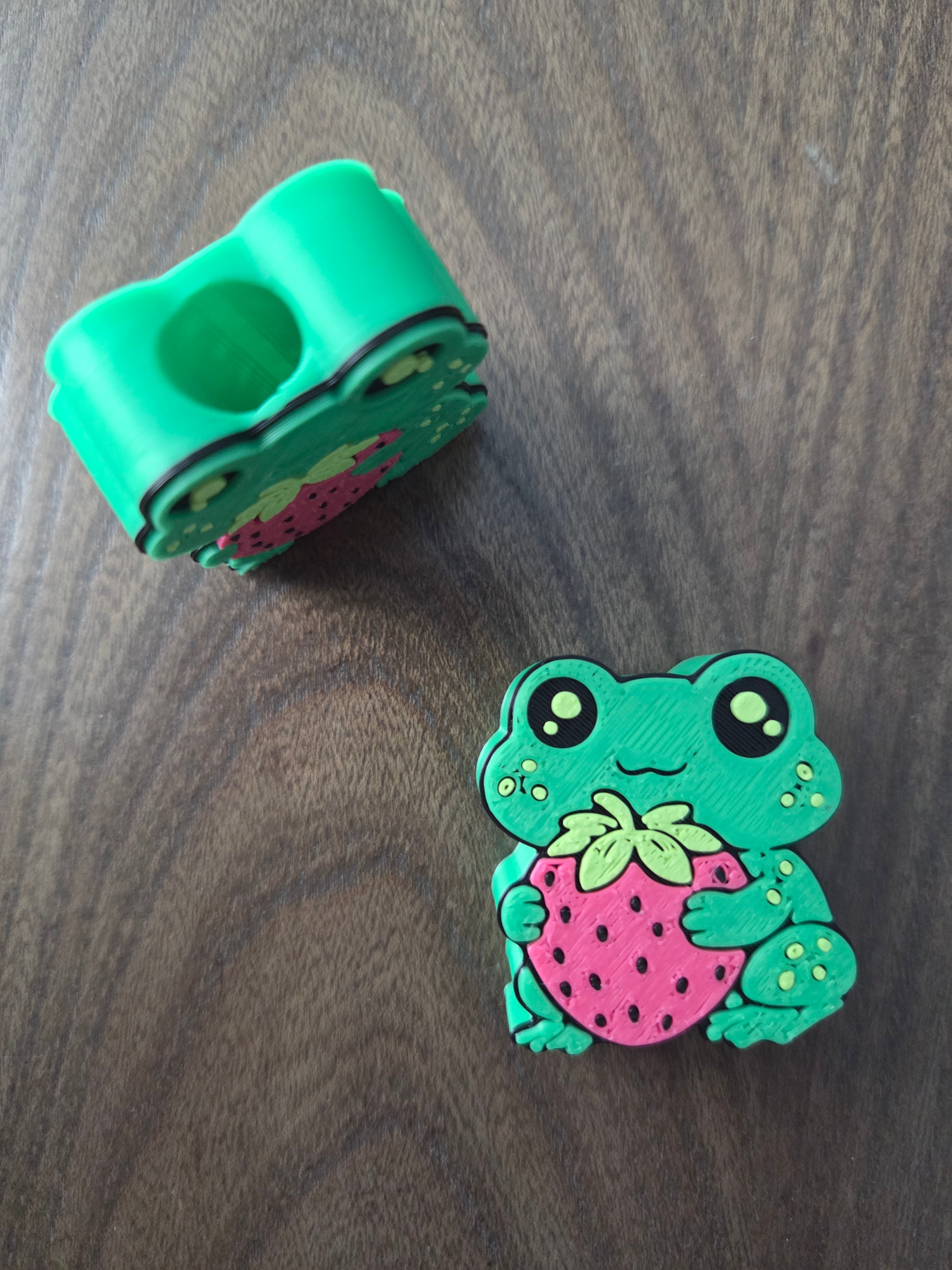 Frog Umbrella Straw Topper