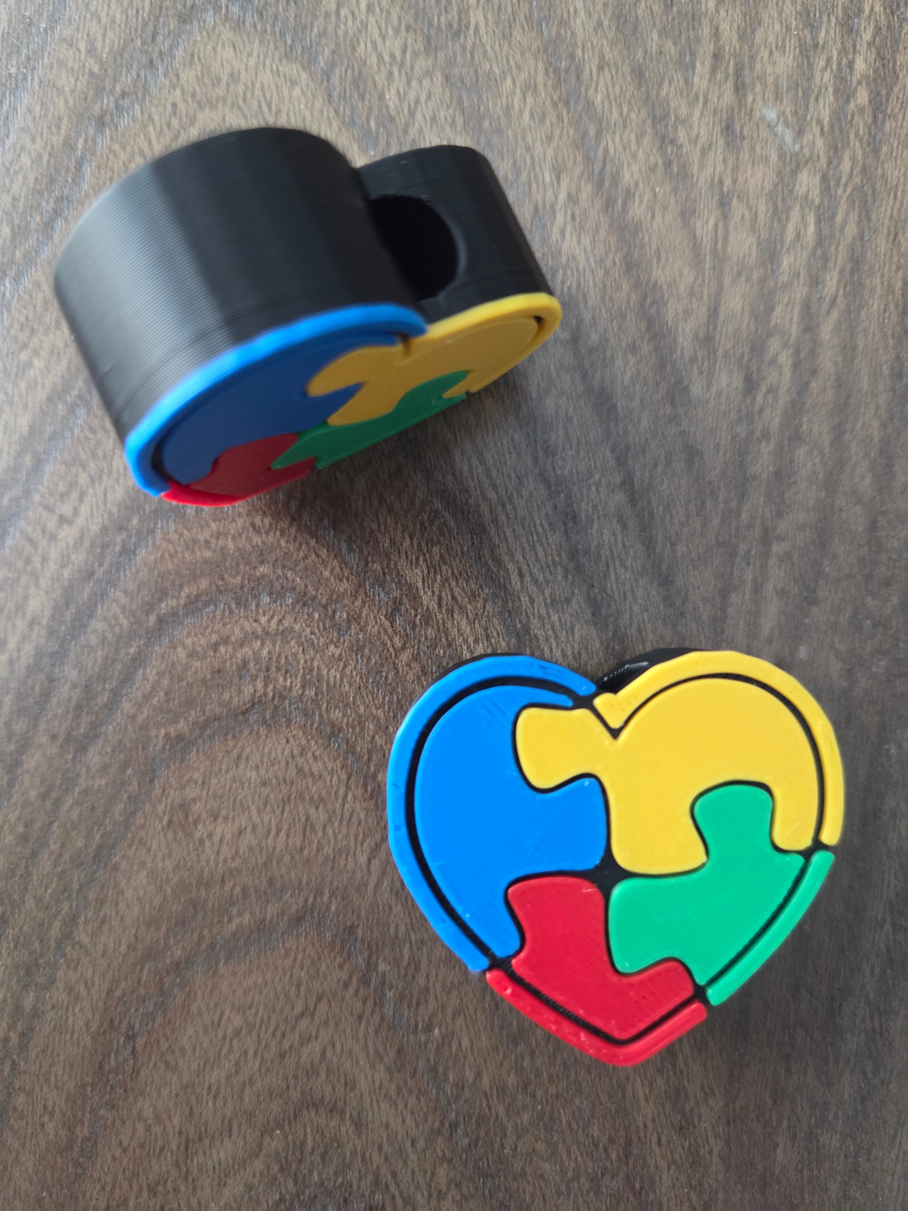 Autism Mom Straw Topper
