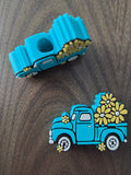 Blue Daisy Truck