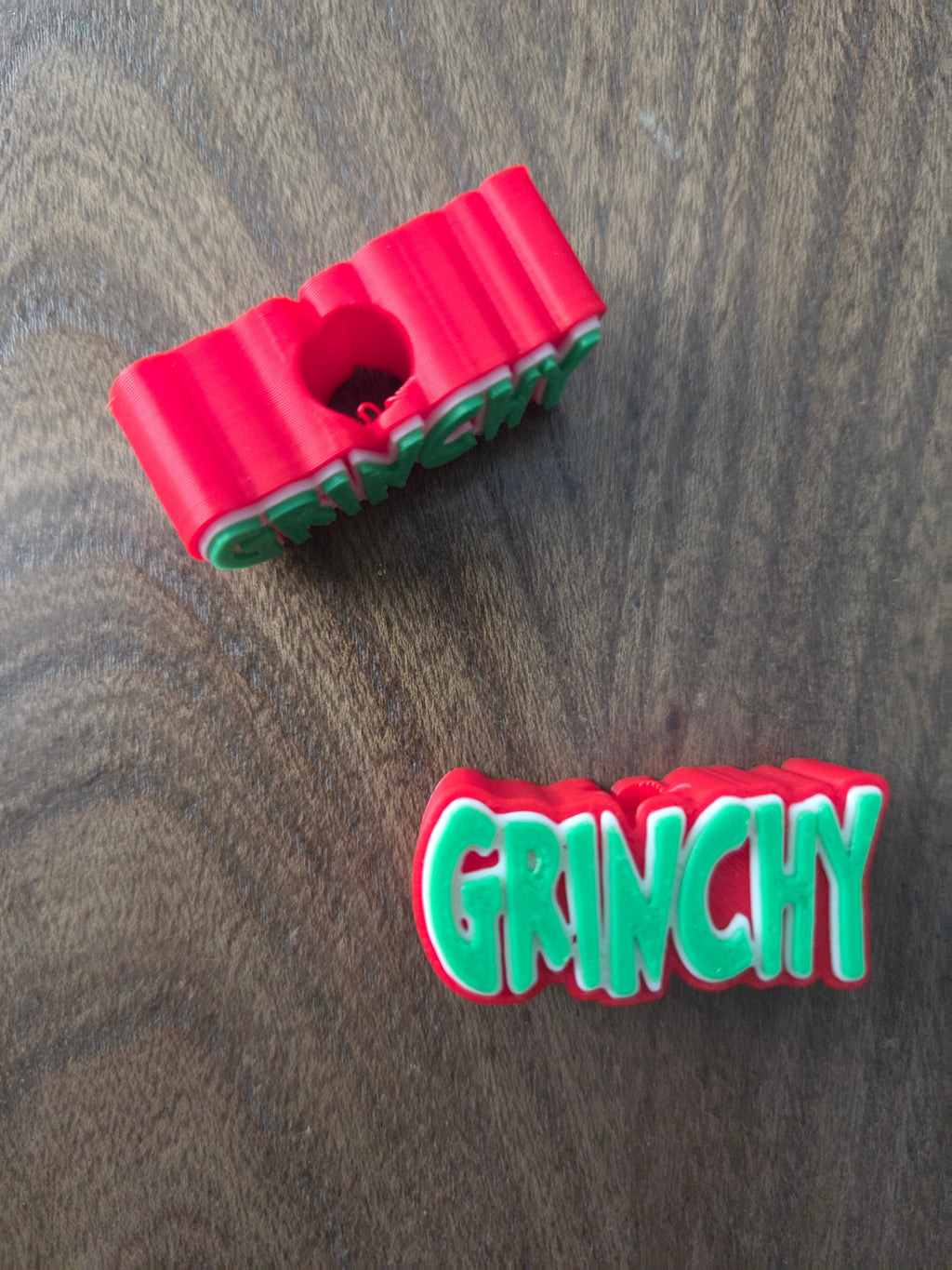 Grinch's Straw Topper