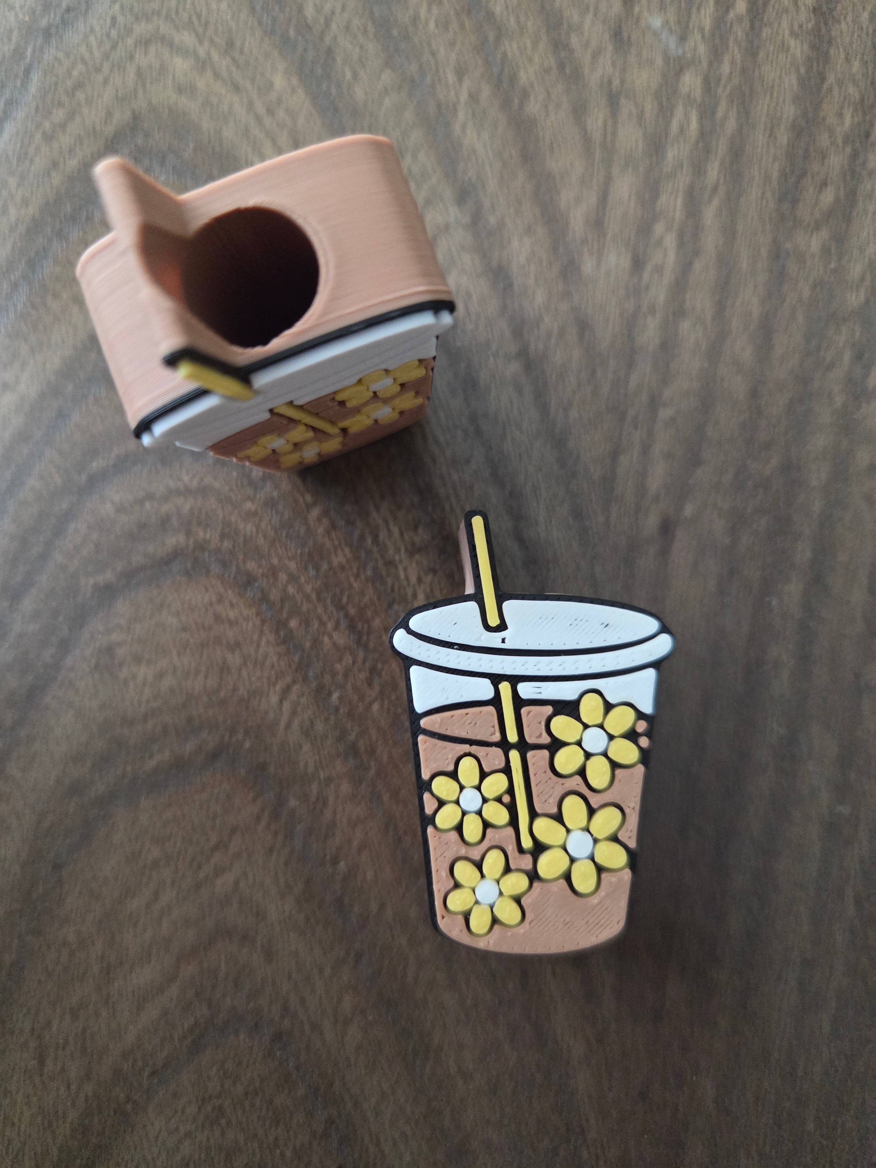 Late/Coffee Straw Topper