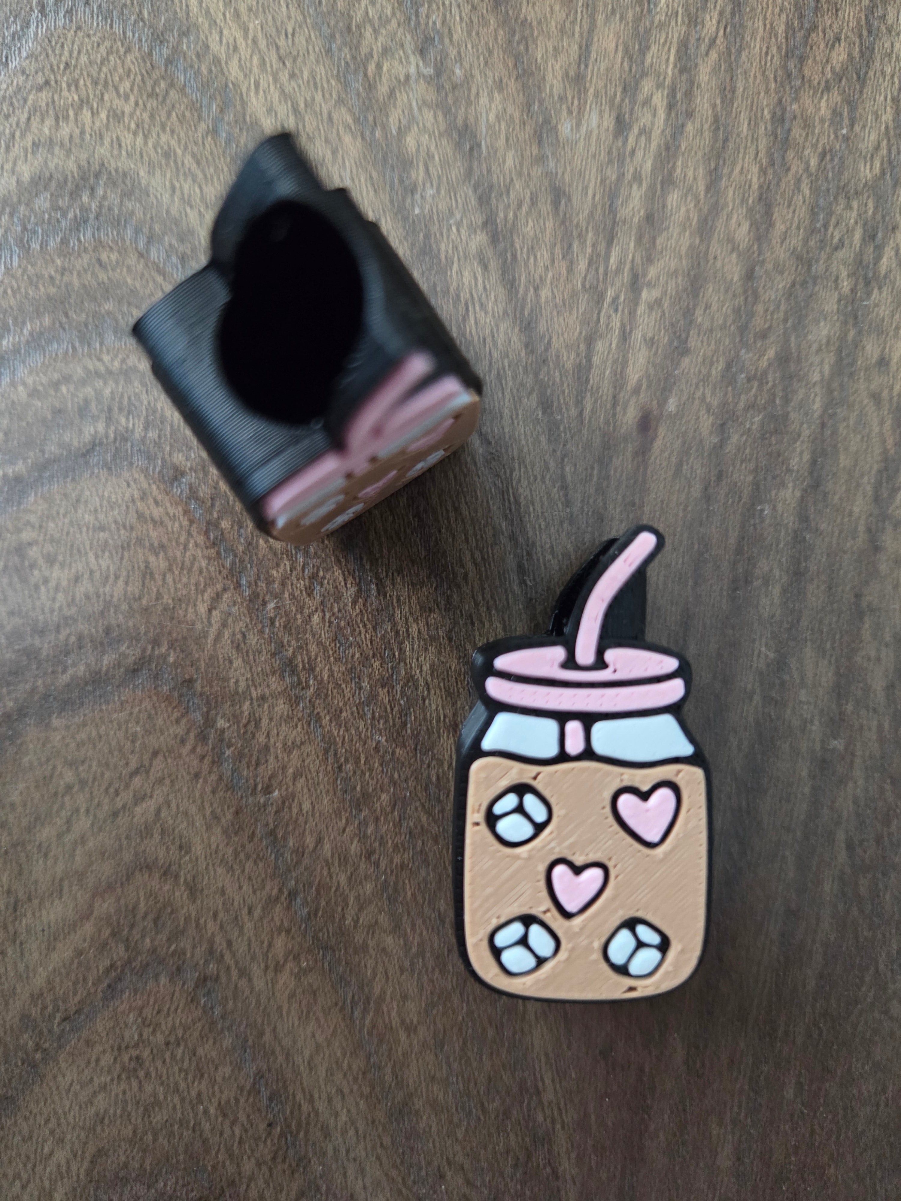 Late/Coffee Straw Topper