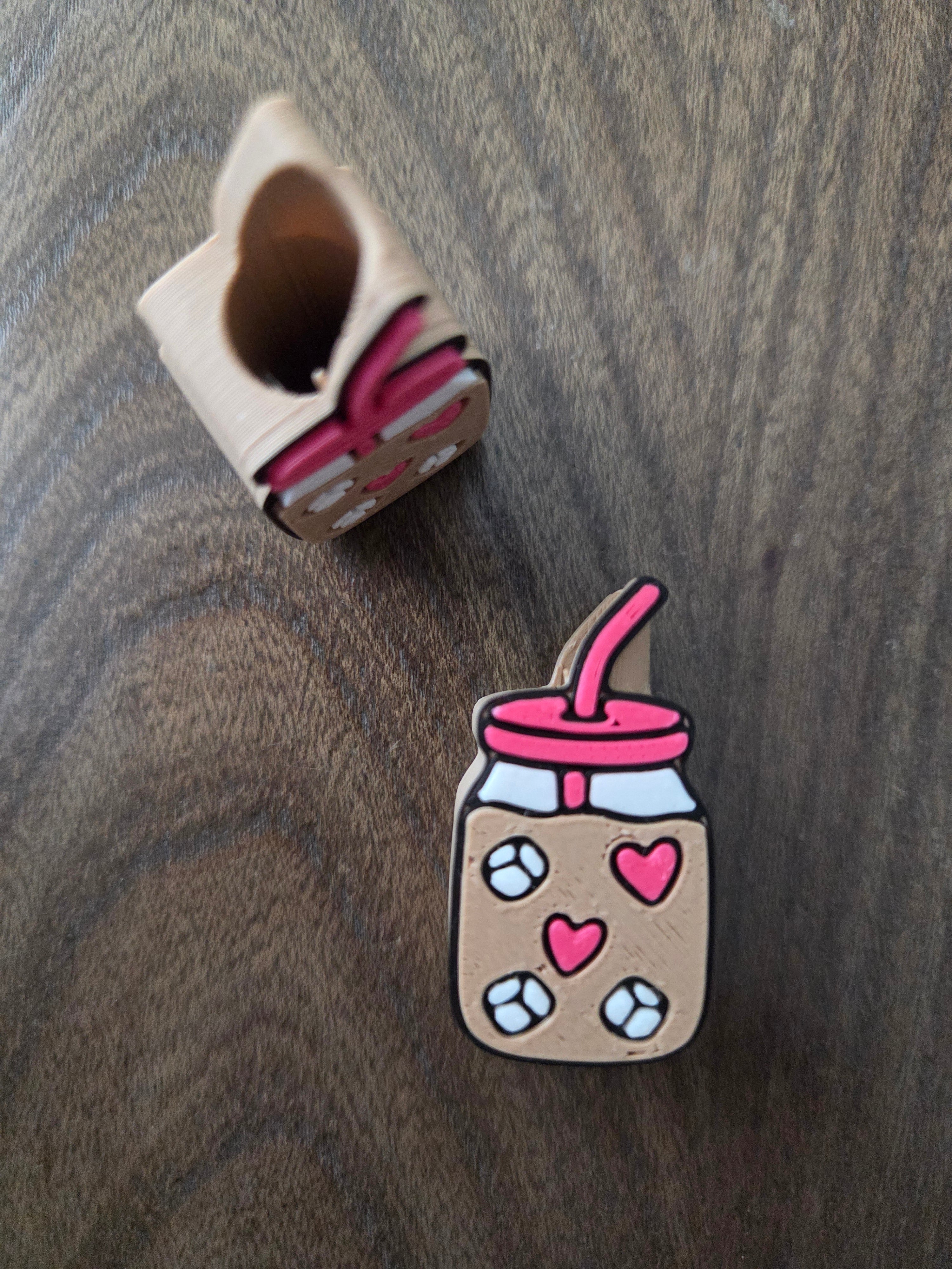 Late/Coffee Straw Topper