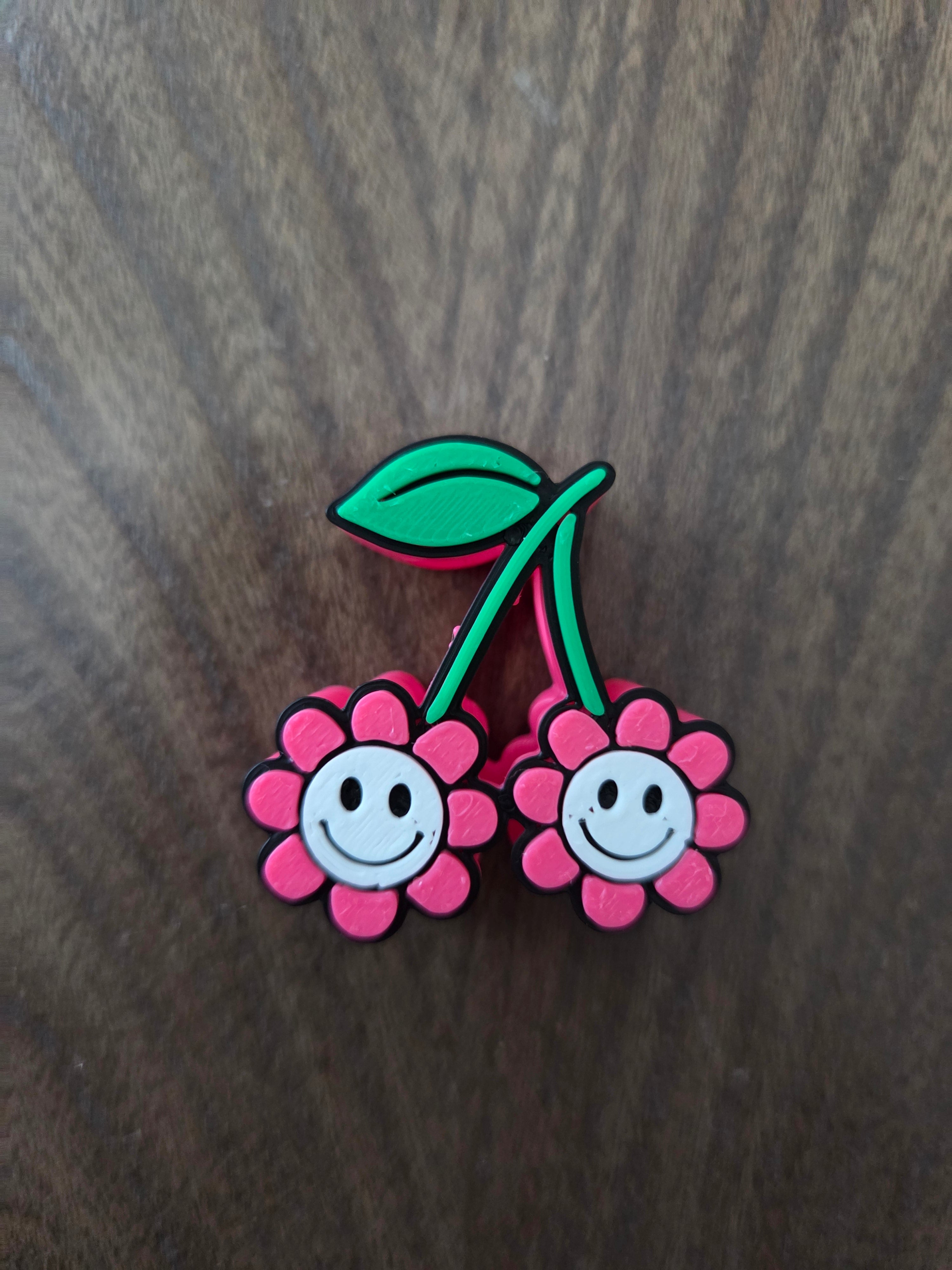 Cherry Straw Topper
