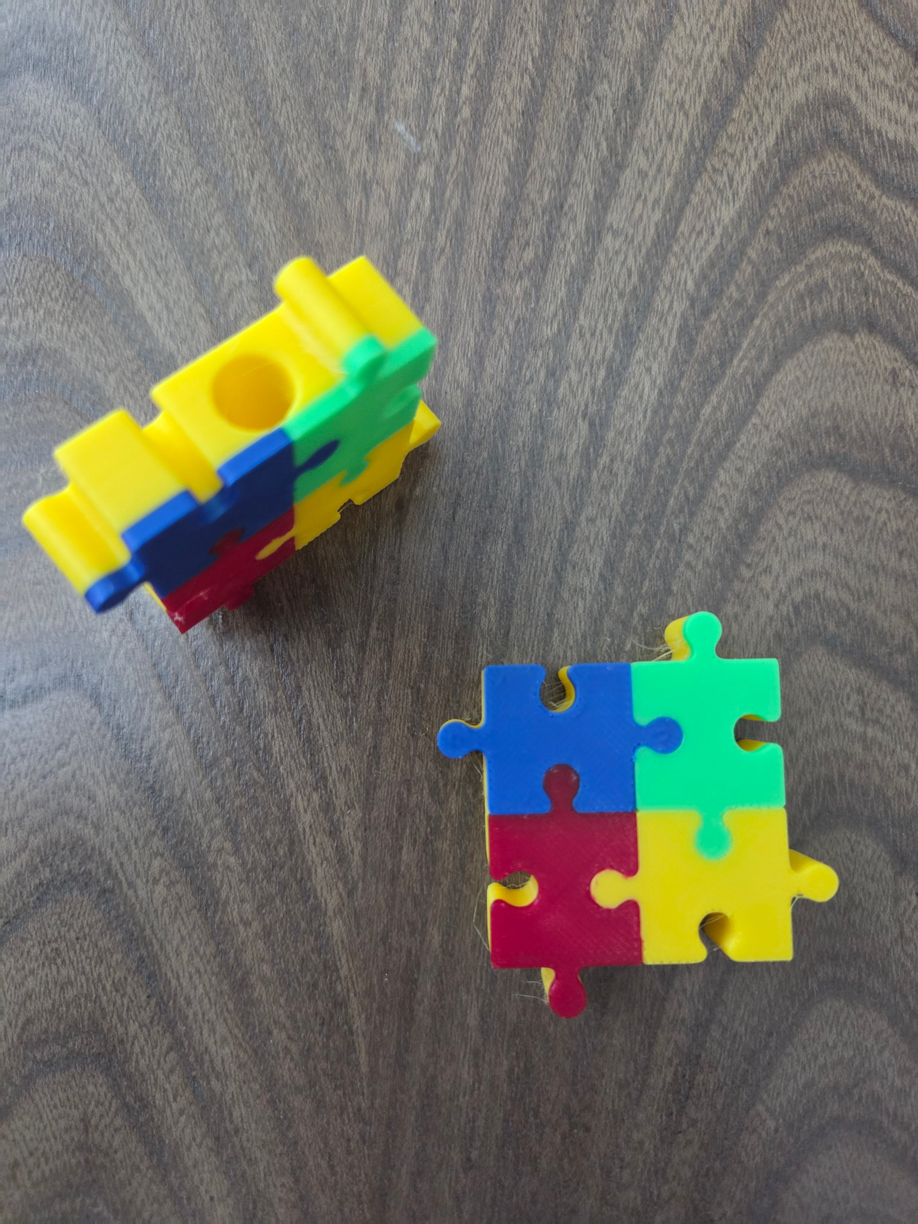 Autism Mom Straw Topper
