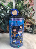 16 oz Lava Snowglobe Tumbler
