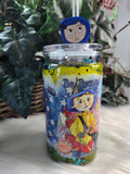16 oz Coraline Lava Snowglobe Tumbler