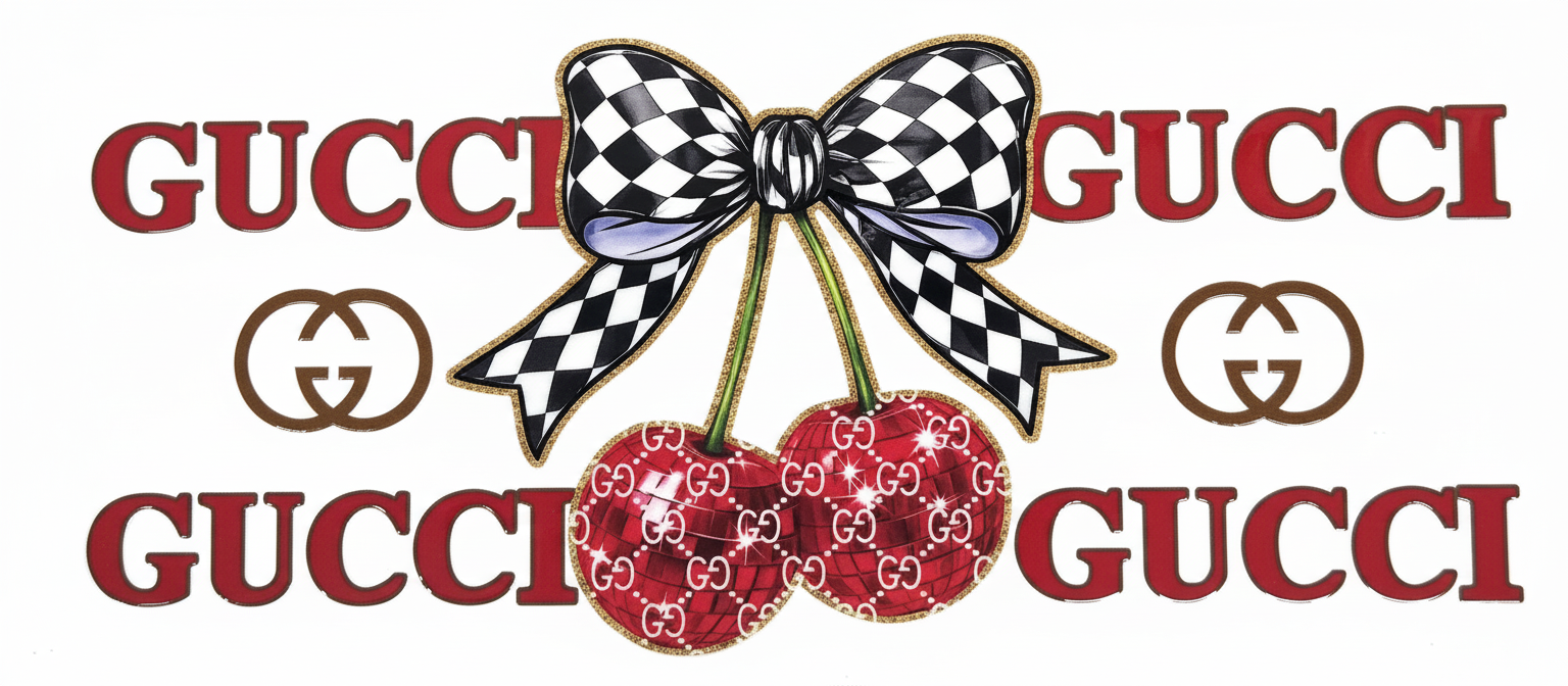 Gucci Checker Bow