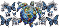 Glass Star Sea Turtle