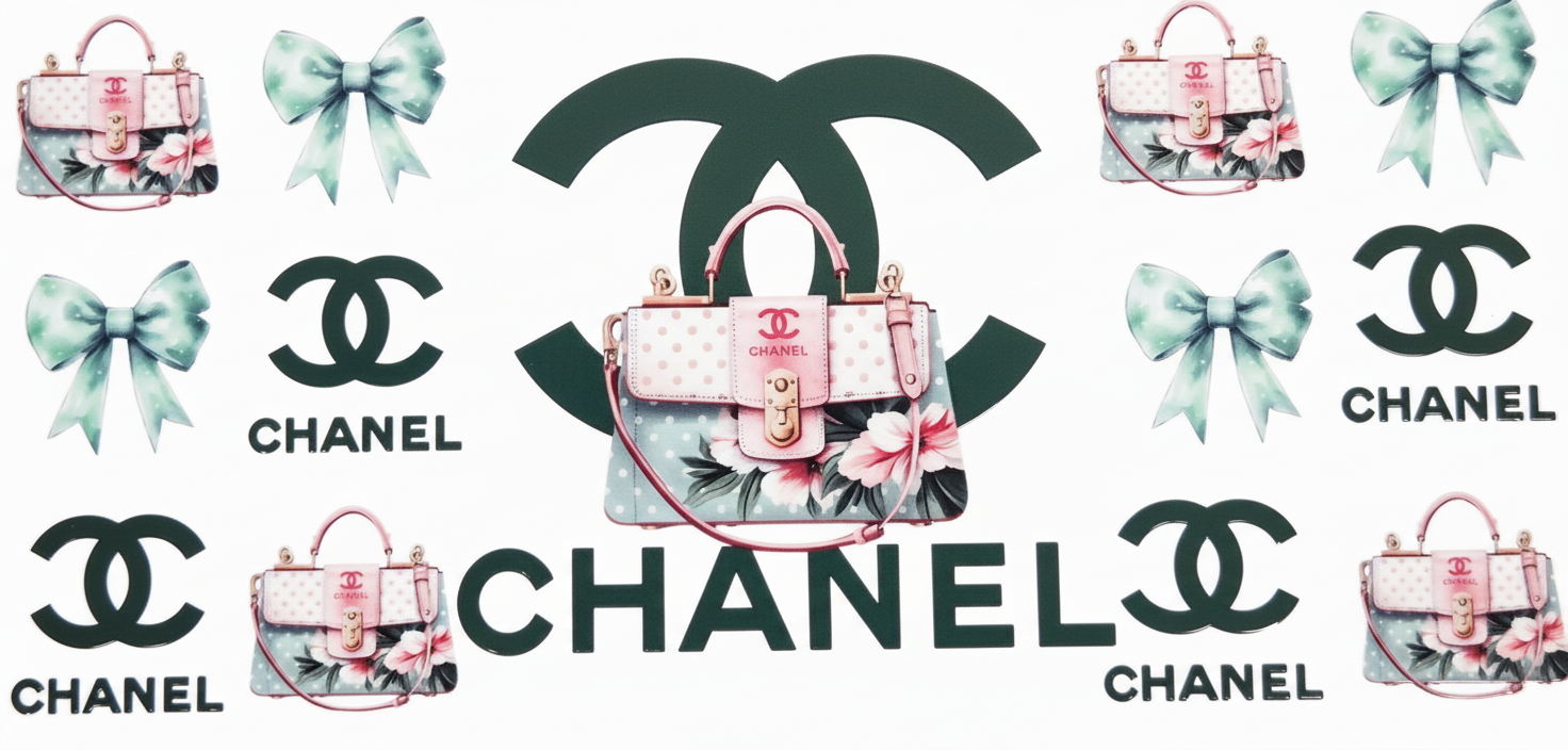 Floral Chanel Handbag