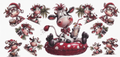 Animated Christmas Cow 2