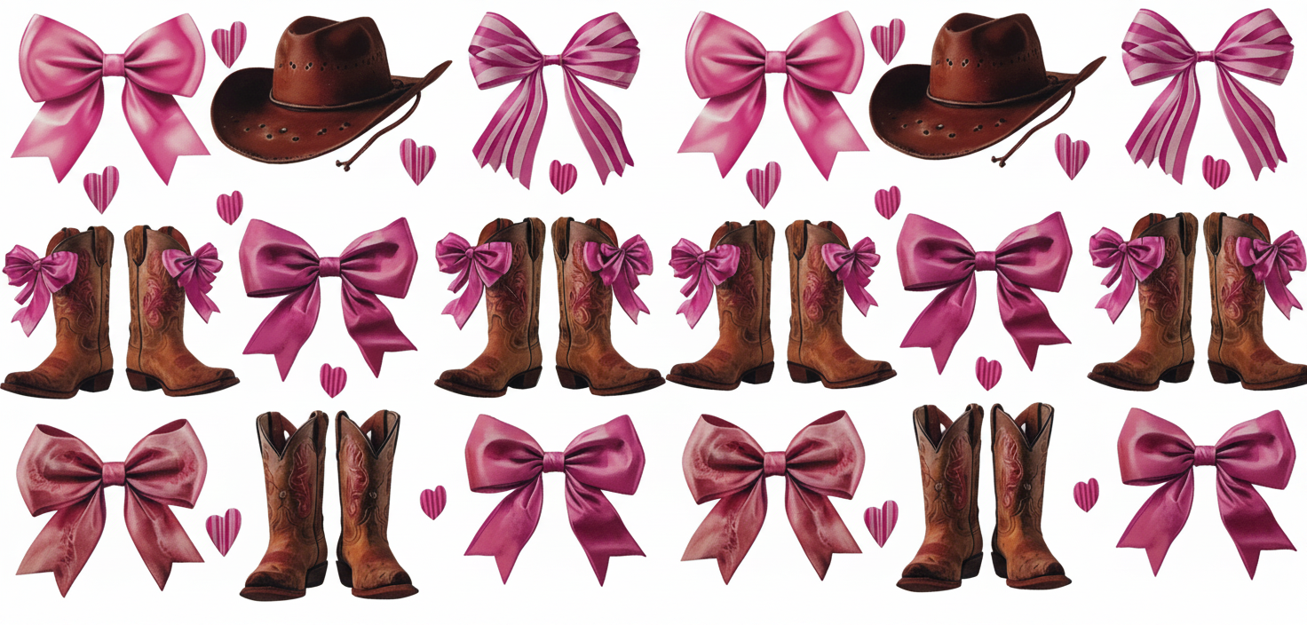 Pink Boots & Hat