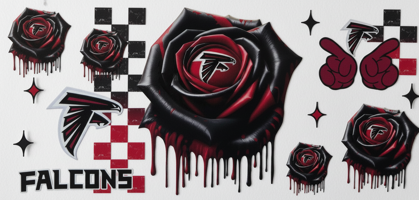 Falcons Rose Football