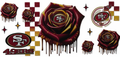 San Fran Rose Football