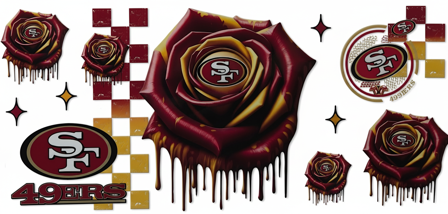 San Fran Rose Football