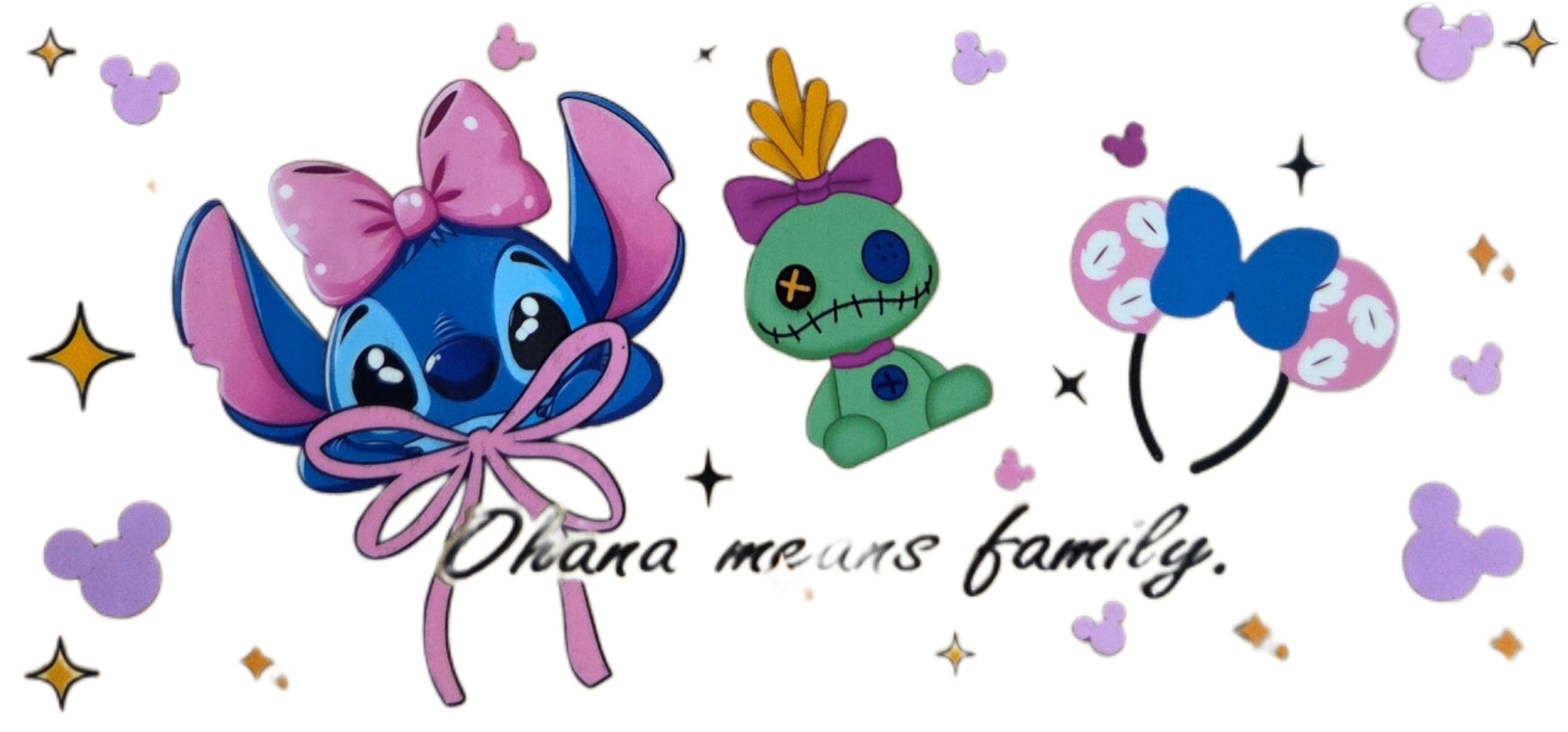 Stitch "Ohana means family"