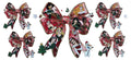 Christmas Bows with Disney Characters