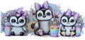 Baby Penguins with Pastel Bow's