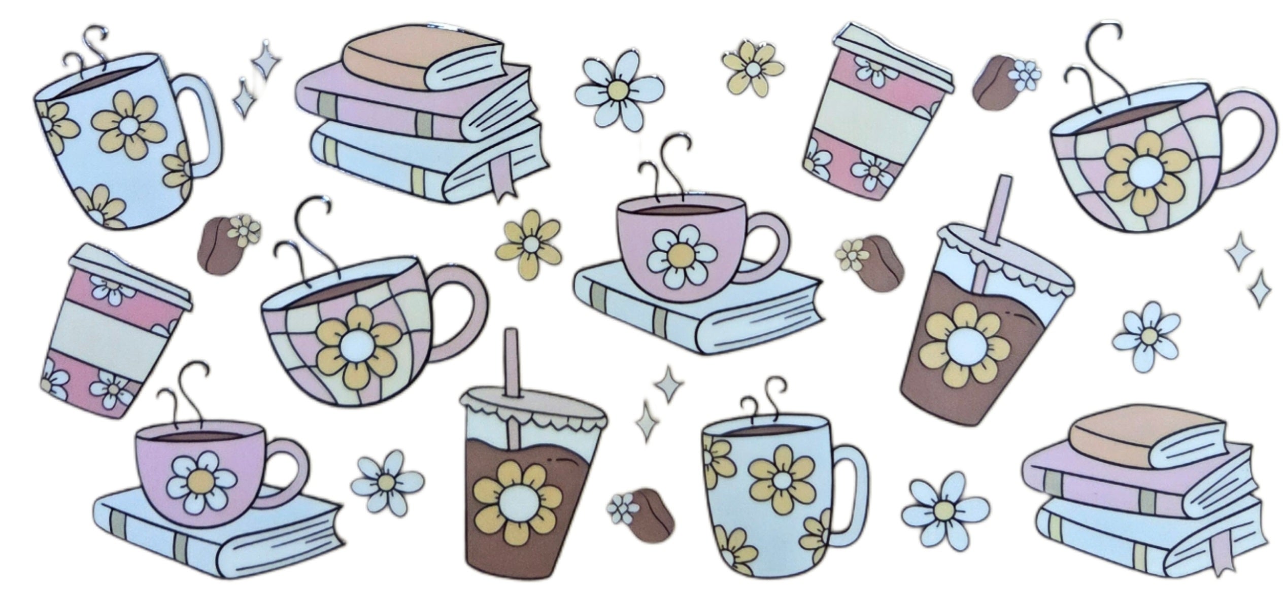 Iced Coffee, Tea and Books