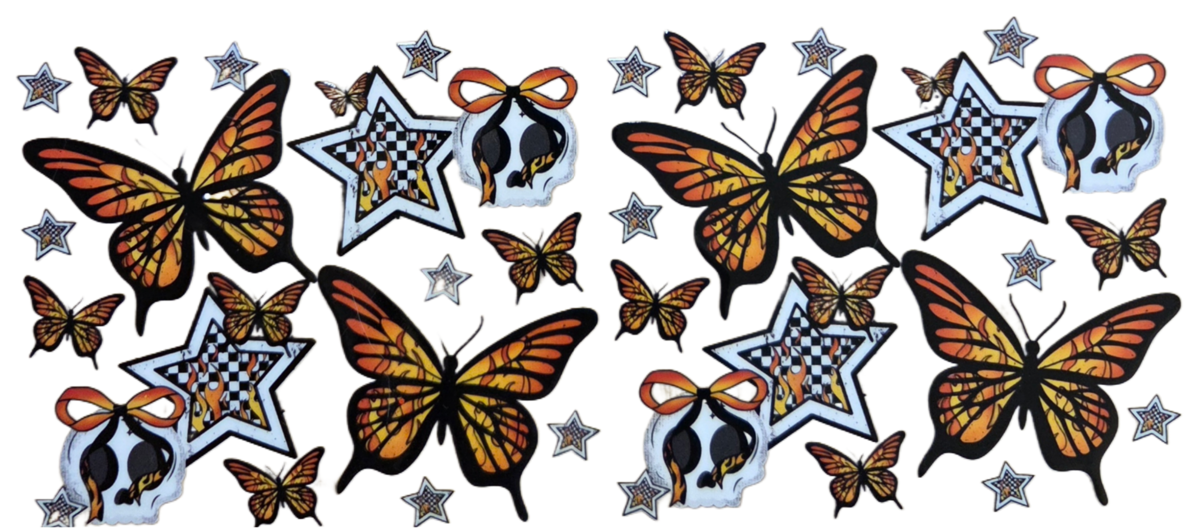 Butterflies & Skulls