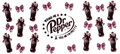 Dr Pepper with Pink Bows