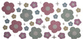 Pastels Flowers 2