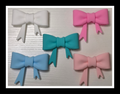 Silicone Bow Straw Topper