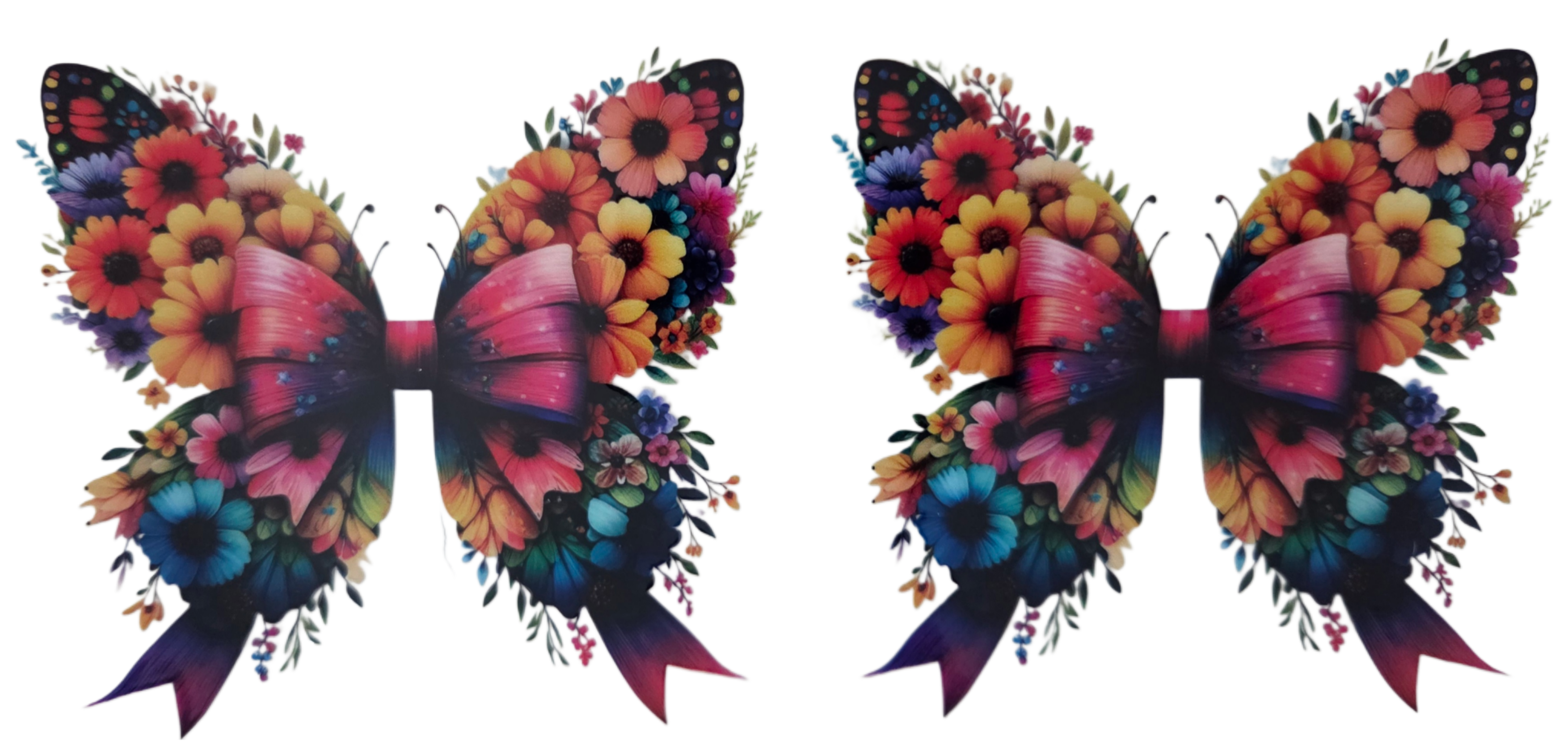 Bright Floral Butterrfly's
