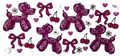 Character Pink Balloon Doggy