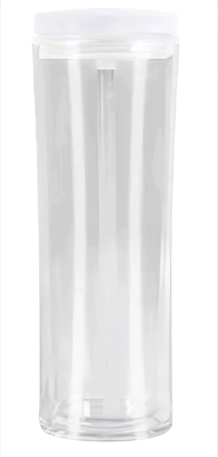 20oz Acrylic Snowglobe Tumbler W/Flip Straw & FREE WRAP