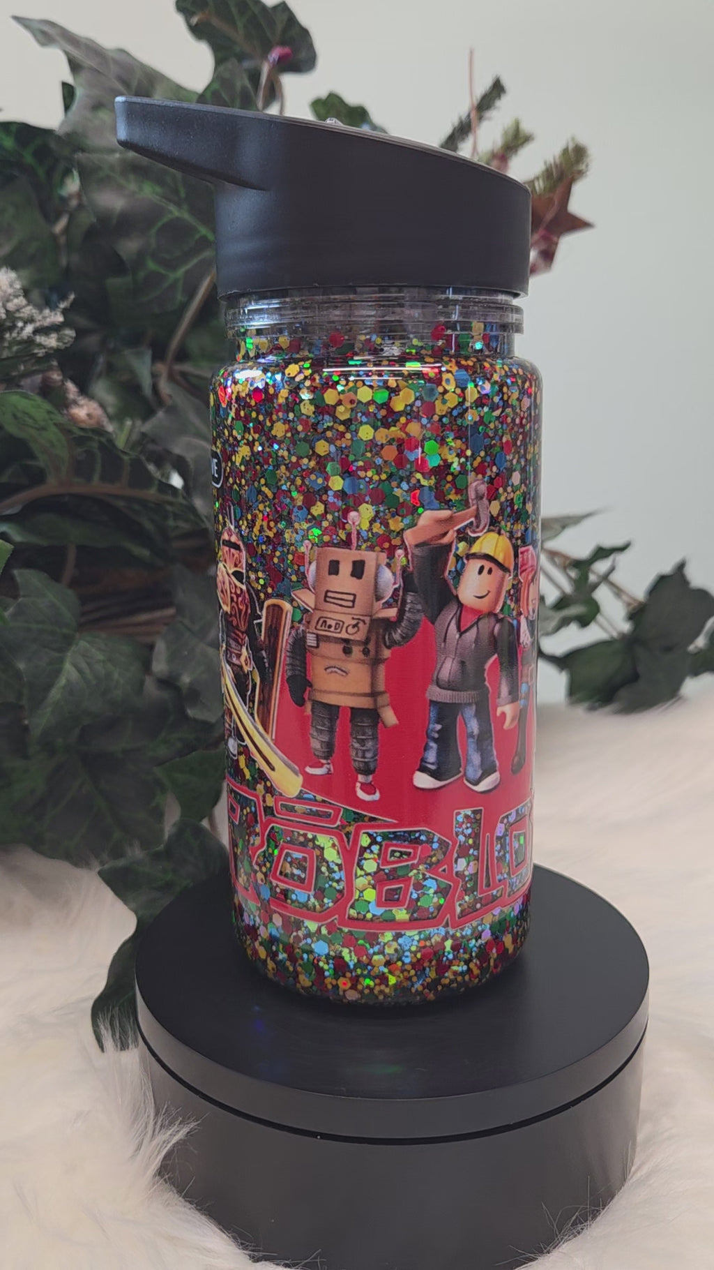 16oz Roblox Snowglobe Tumbler