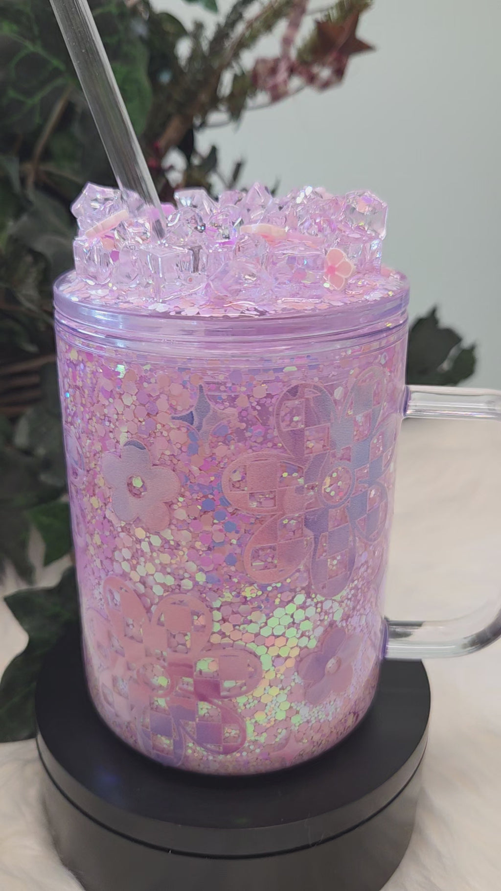 17oz Acrylic Snowglobe Mug